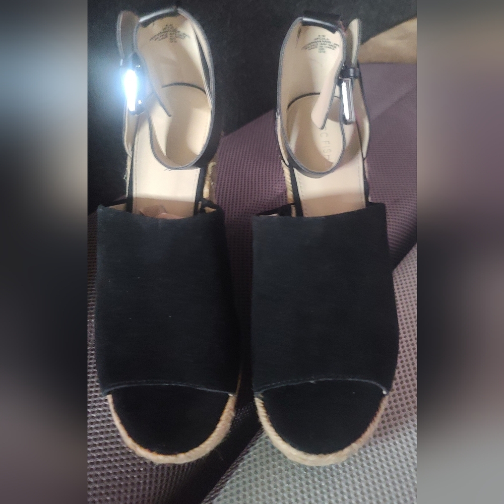 MARC FISHER platform espadrilles